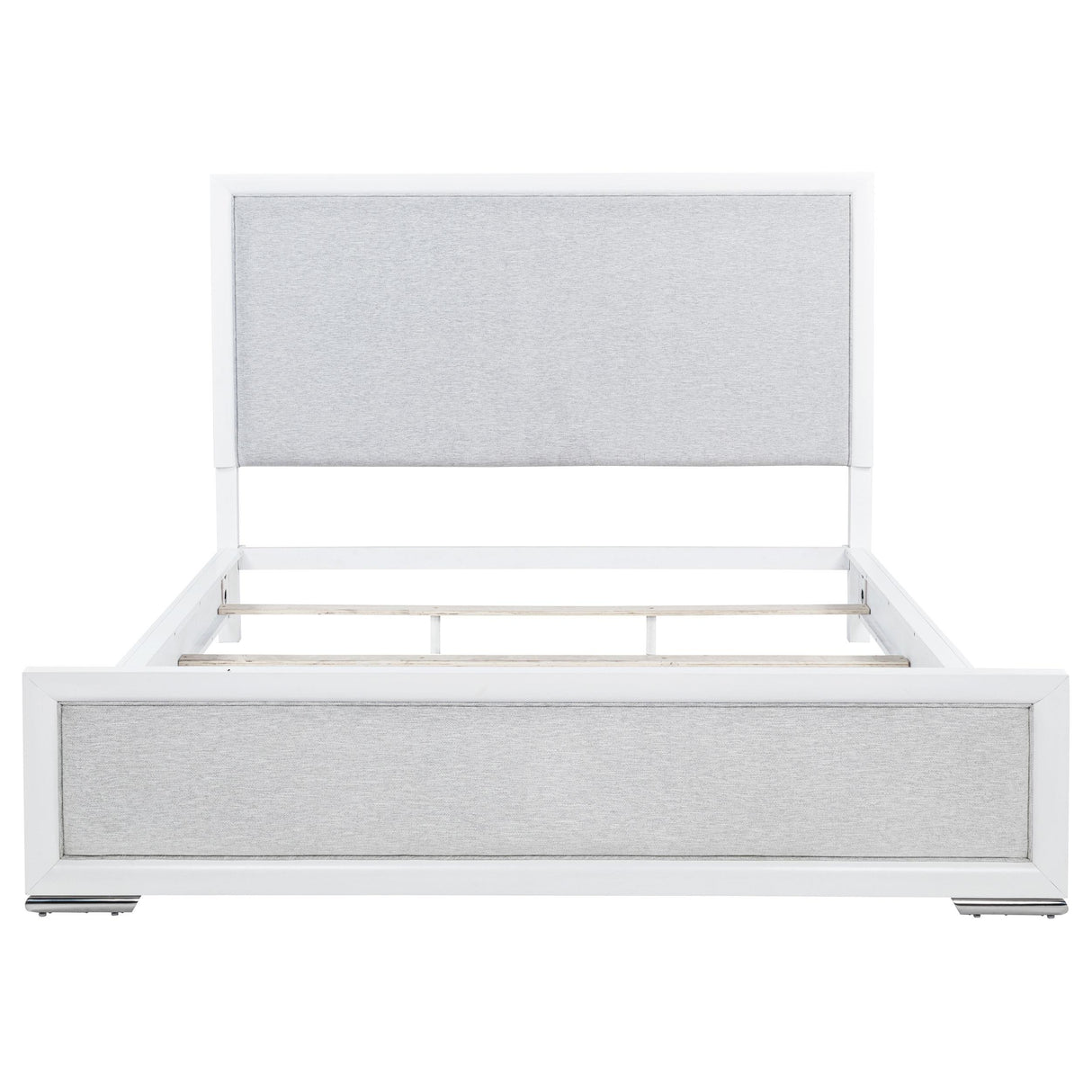 Coaster Furniture Gracemont 225071KW 57-inch California King Panel Bed - Grey/White IMAGE 9