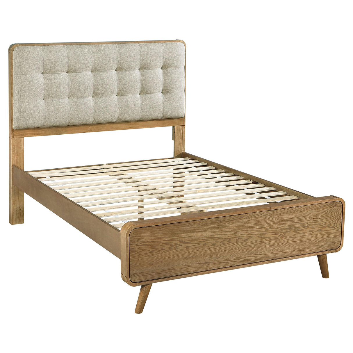 Coaster Furniture Robyn 225091F Wood Full Platform Bed - Light Ash IMAGE 6