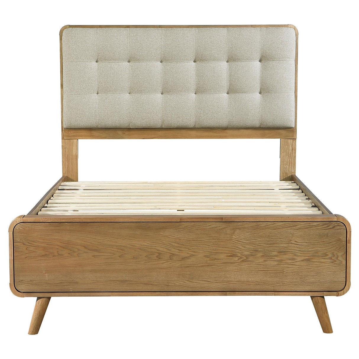 Coaster Furniture Robyn 225091F Wood Full Platform Bed - Light Ash IMAGE 7
