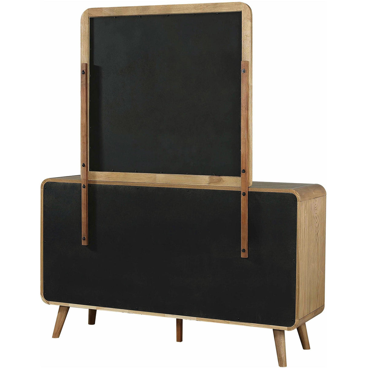 Coaster Furniture Robyn 225093M 6-drawer Bedroom Dresser and Mirror - Light Ash IMAGE 8