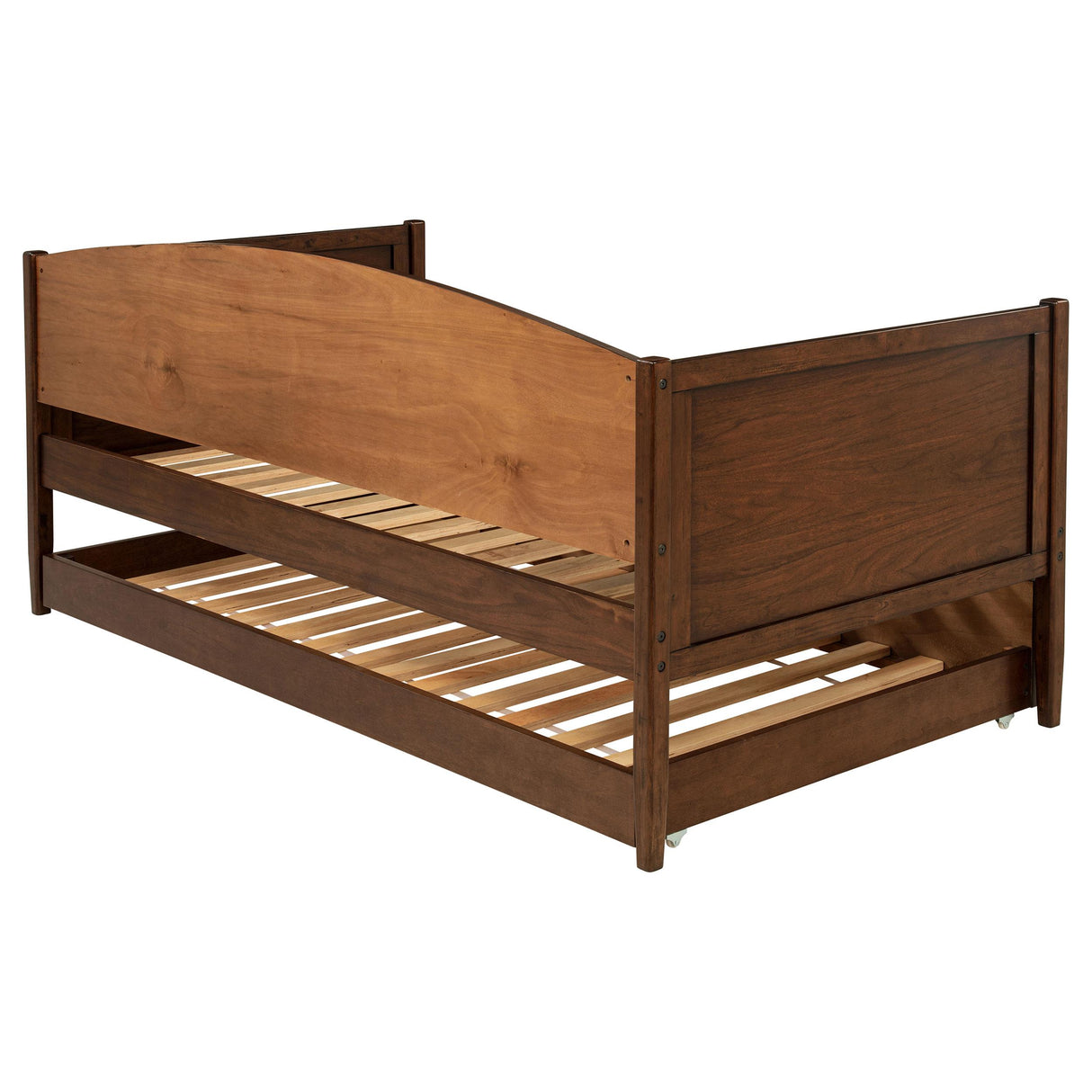 Coaster Furniture Bozeman 300686 Wood Twin Daybed With Trundle - Medium Walnut IMAGE 5