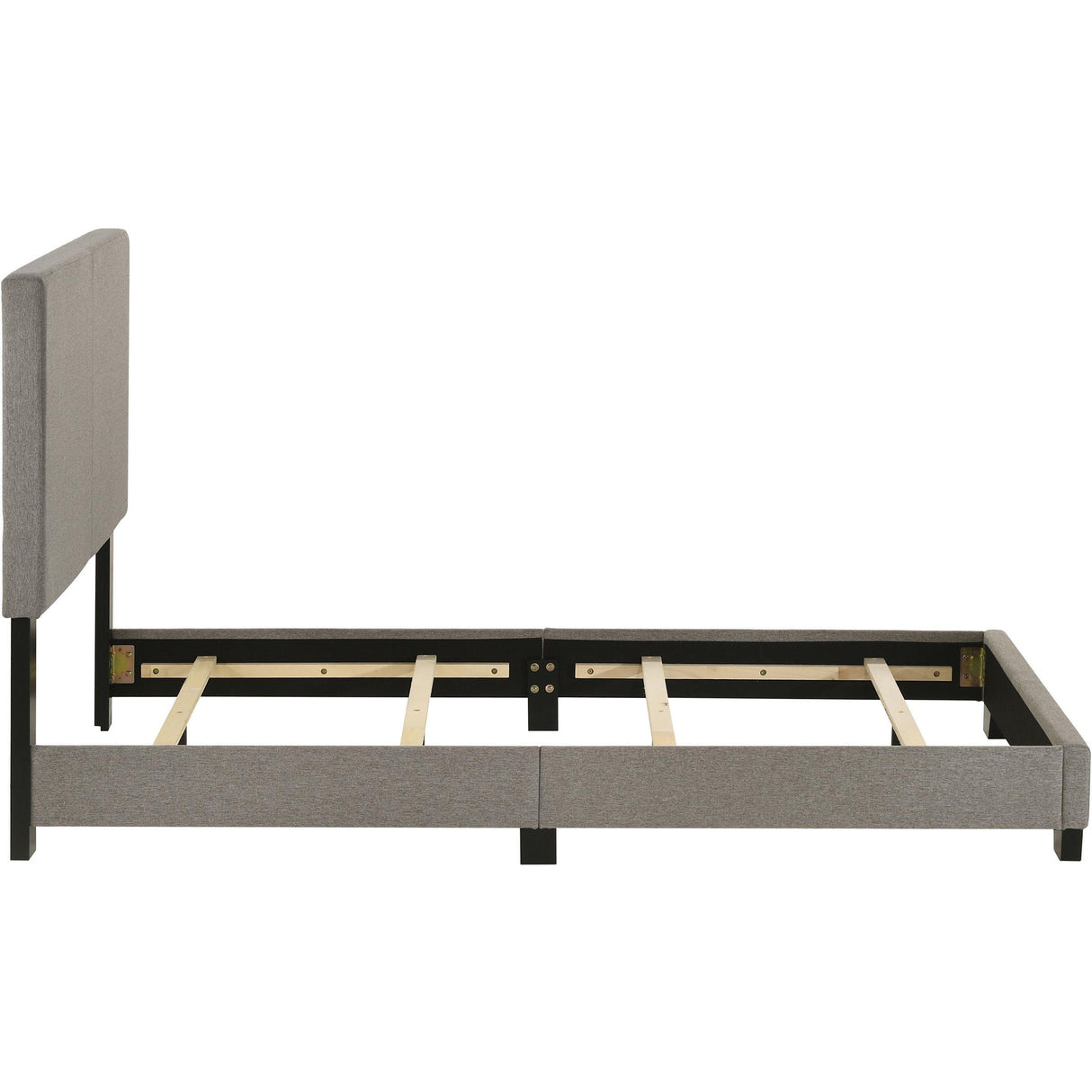 Coaster Furniture Dorian 300851T Fabric Upholstered Twin Panel Bed - Taupe IMAGE 6