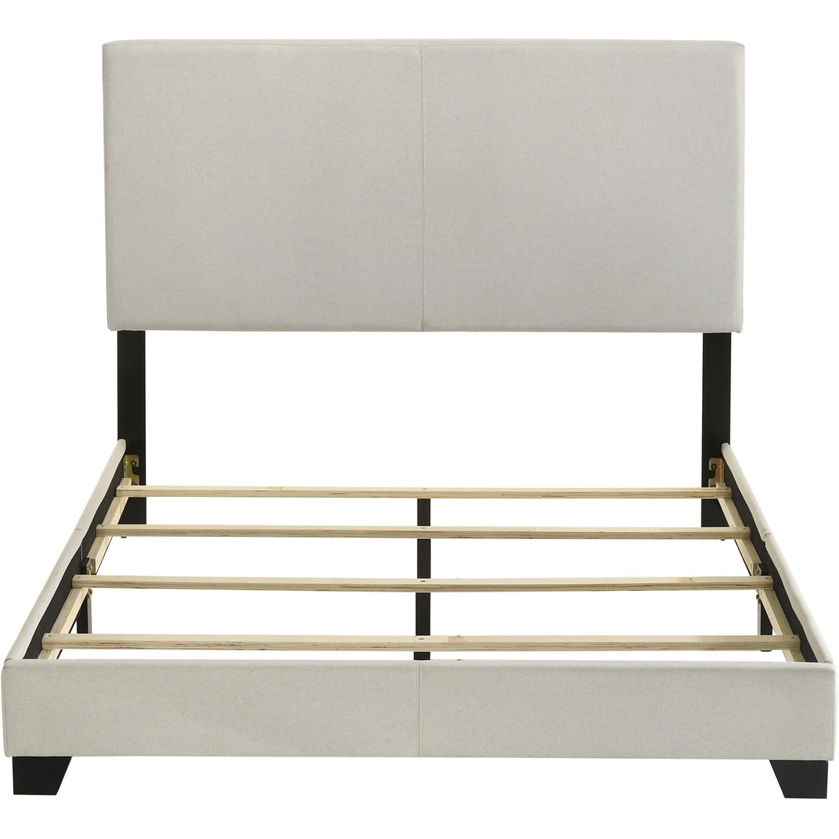 Coaster Furniture Dorian 300852F Fabric Upholstered Full Panel Bed - Cream IMAGE 4