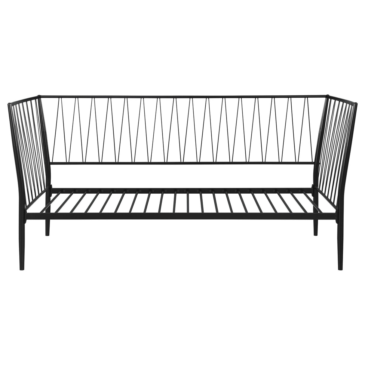 Coaster Furniture Richland 301057 Metal Twin Daybed Bed Frame - Matte Black IMAGE 7