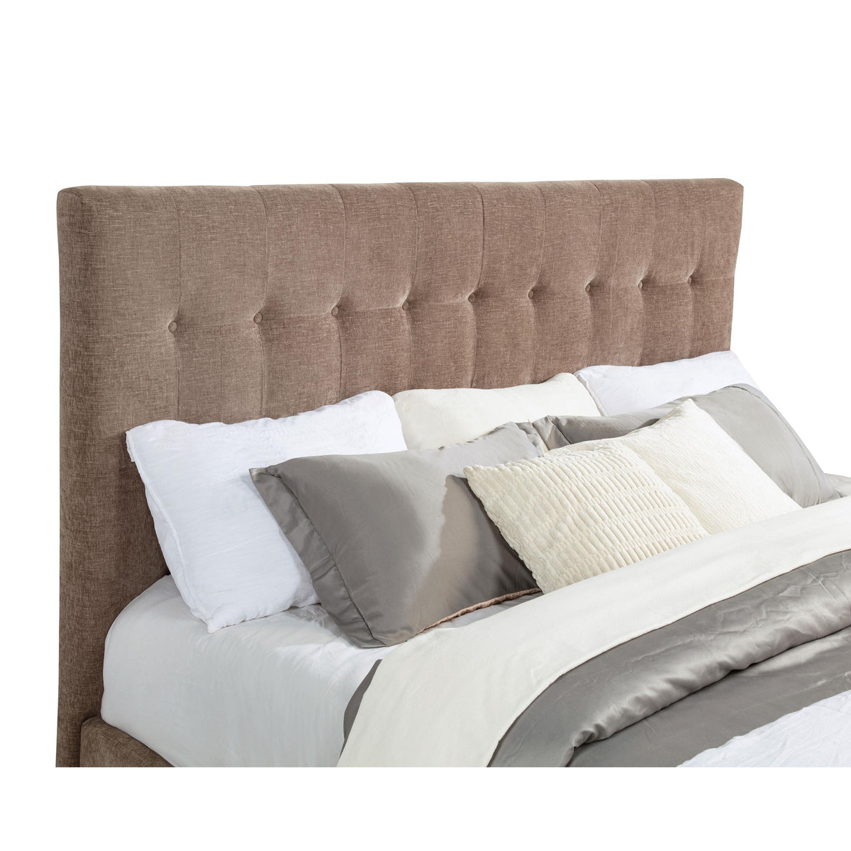 Coaster Furniture Senna 305811Q Upholstered Queen Audio Flame Visualizer Bed - Brown IMAGE 7