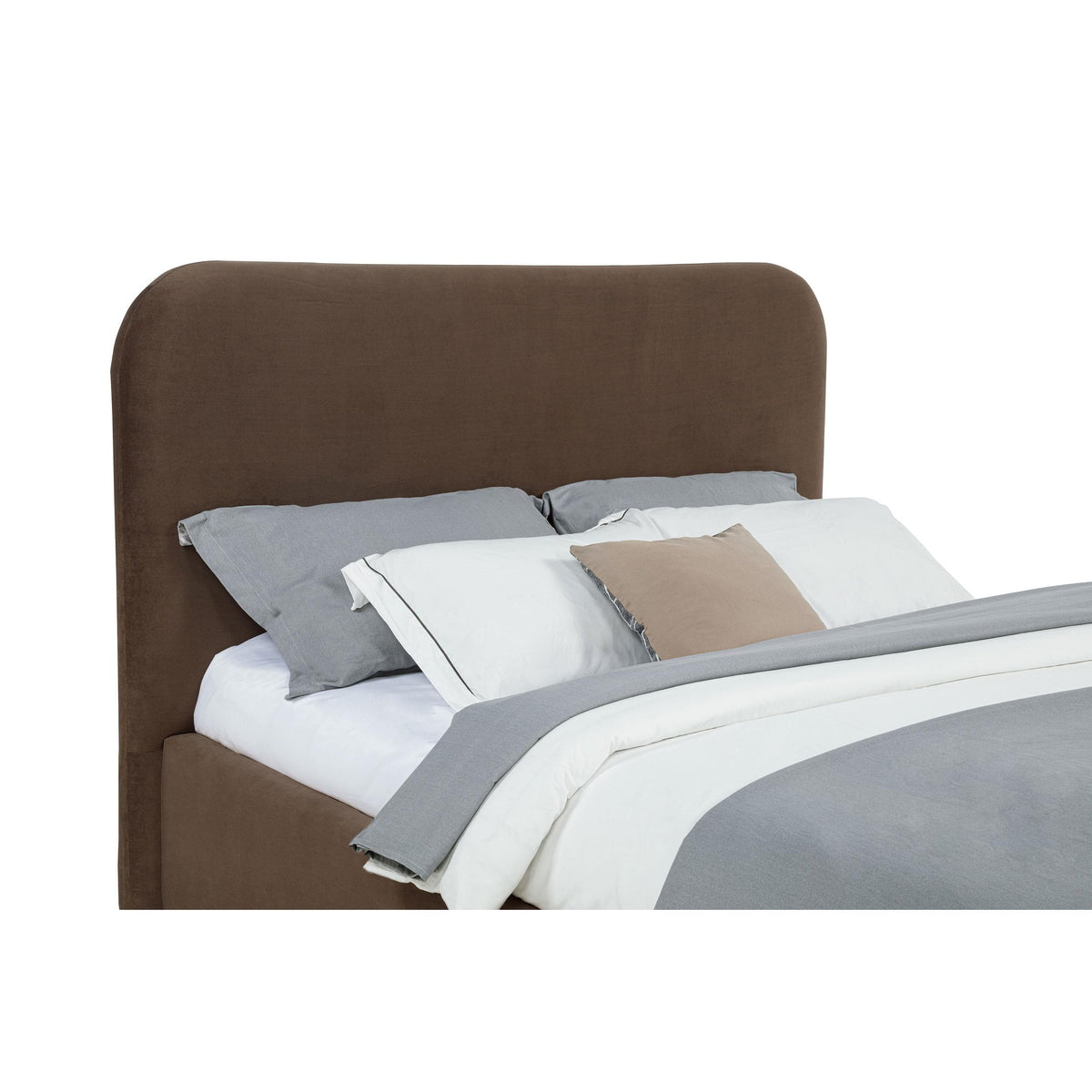 Coaster Furniture Anders 306037CHQ Upholstered Queen Storage Lift Platform Bed - Chocolate IMAGE 6