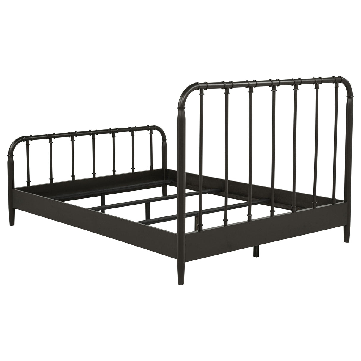 Coaster Furniture Rocco 310035Q All Wood Water Pipe Open Frame Queen Bed - Dark Bronze IMAGE 6