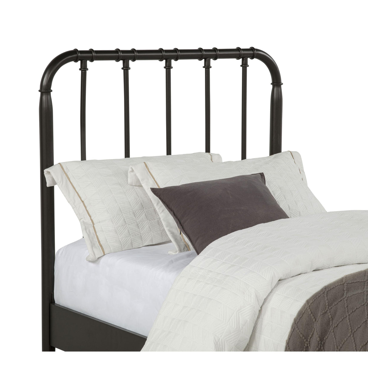 Coaster Furniture Rocco 310035T All Wood Water Pipe Open Frame Twin Bed - Dark Bronze IMAGE 2