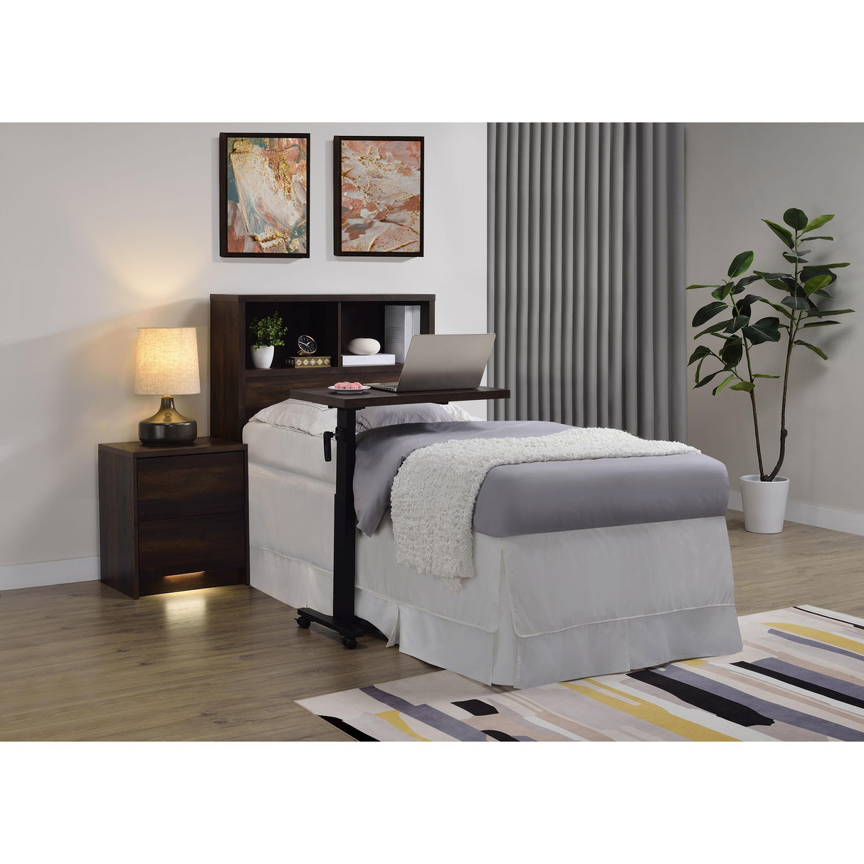 Coaster Furniture Westpark 315881T 49-inch Twin Bookcase Headboard - Dark Pine IMAGE 10