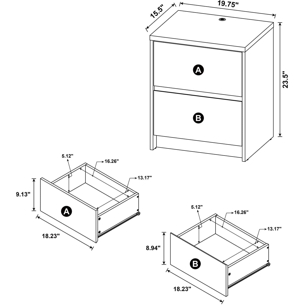 Coaster Furniture Westpark 315902 2-drawer Nightstand LED Lights and USB - Mango IMAGE 14