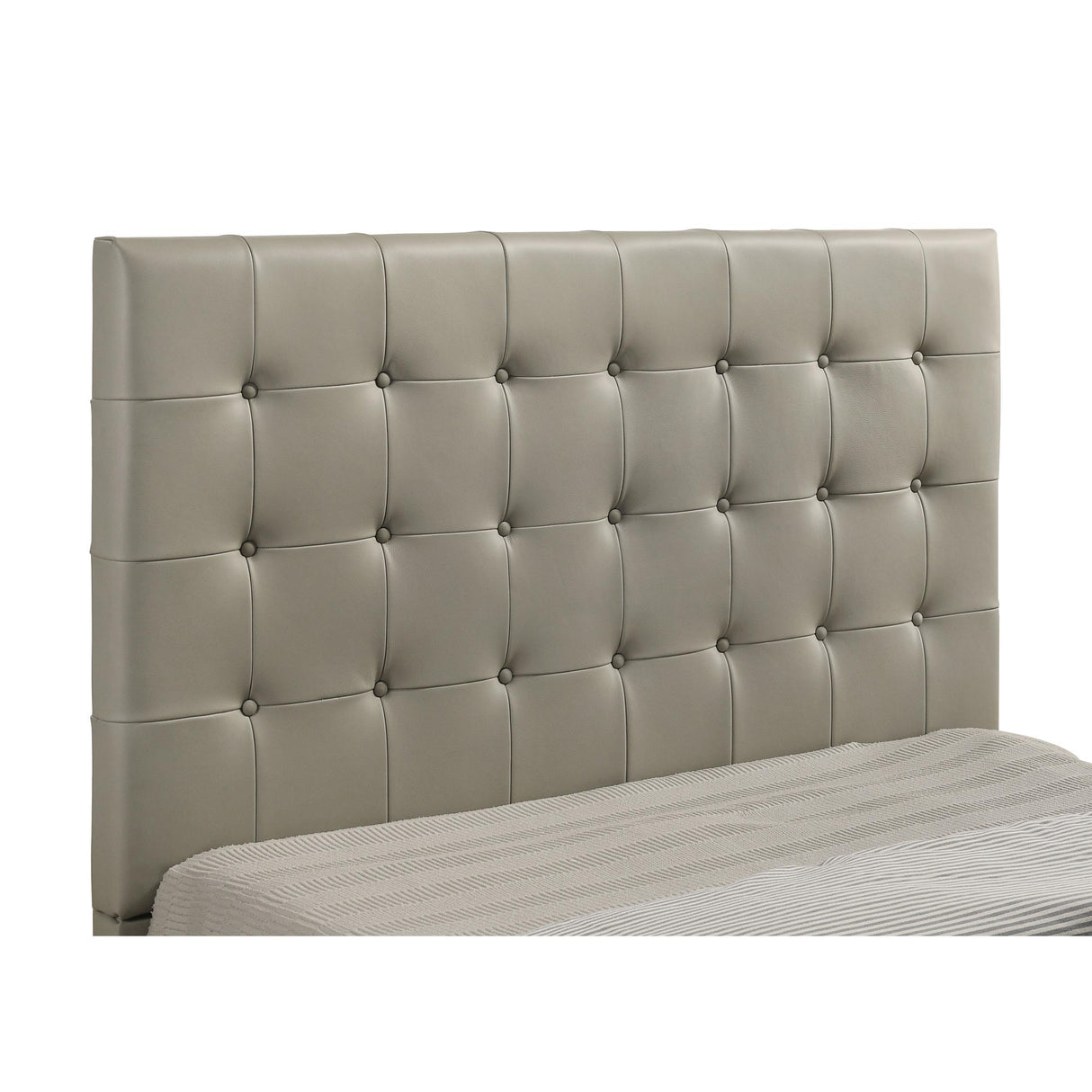 Coaster Furniture Medley 315911TANQ Genuine Leather Queen Panel Platform Bed - Tan IMAGE 3
