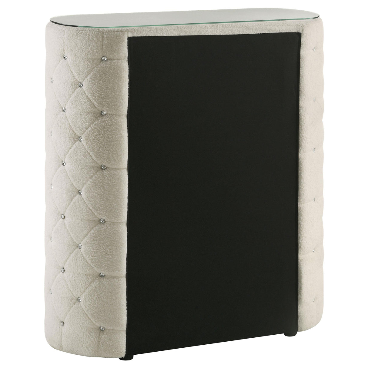 Coaster Furniture Sonya 360115 5-drawer Upholstered Bedroom Chest - Ivory IMAGE 5