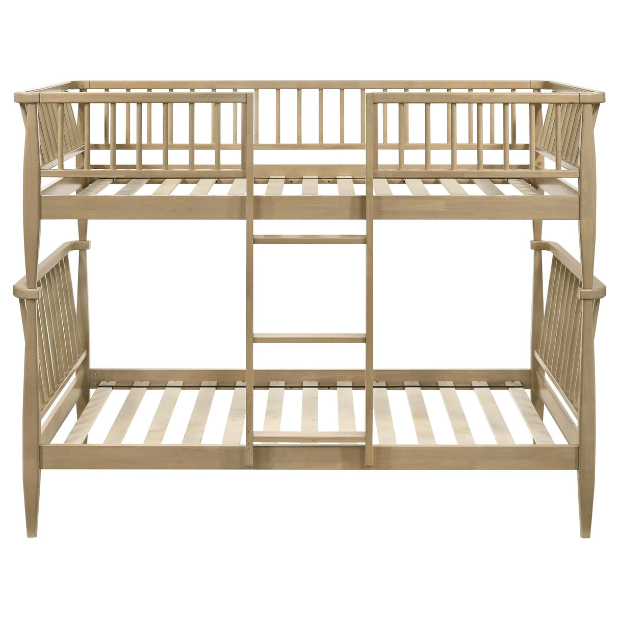 Coaster Furniture Abram 460061T Windsor Twin Over Twin Wood Bunk Bed with Ladder - Almond IMAGE 8