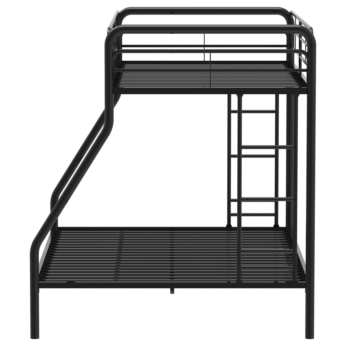 Coaster Furniture Carson 460340BLK Metal Twin Over Full Bunk Bed - Glossy Black IMAGE 7