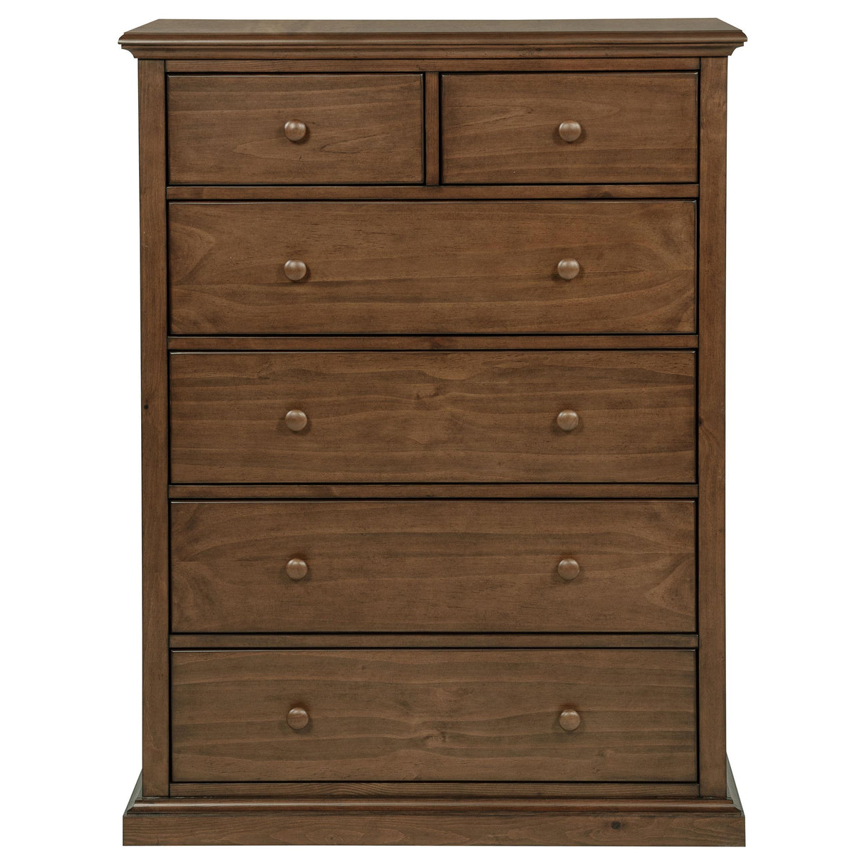 Coaster Furniture Sumerlin 460595WAL 6-drawer Bedroom Chest - Medium Brown IMAGE 10