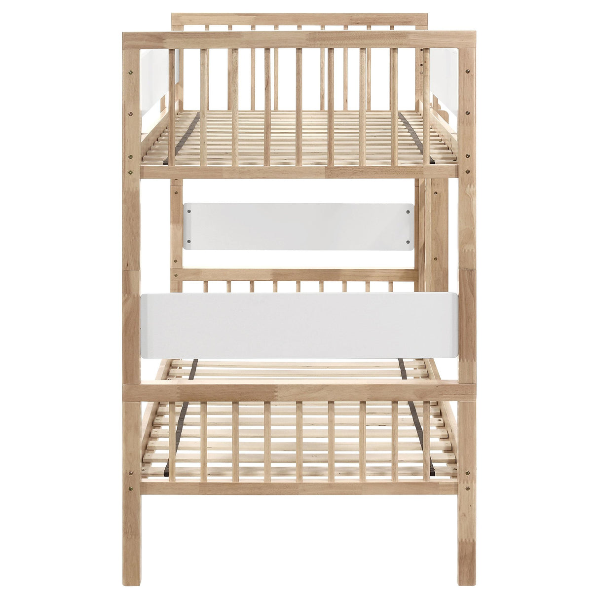 Coaster Furniture Dakota 461171 Wood Twin Over Twin Bunk Bed - Natural IMAGE 2