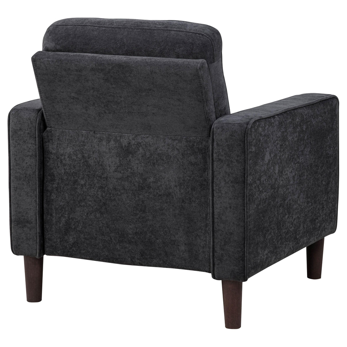 Coaster Furniture Bowen II 509983 Fabric Upholstered Track Arm Chair - Steel Grey IMAGE 6