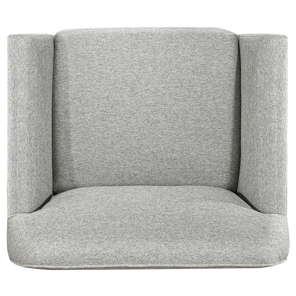 Coaster Furniture Vaughn 511073 Fabric Upholstered Flared Arm Accent Chair - Grey IMAGE 5