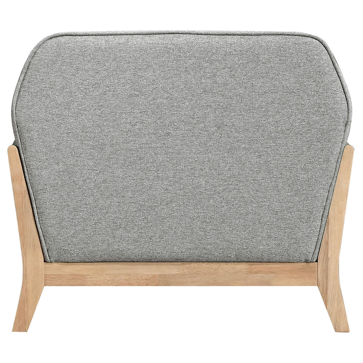 Coaster Furniture Vaughn 511073 Fabric Upholstered Flared Arm Accent Chair - Grey IMAGE 8