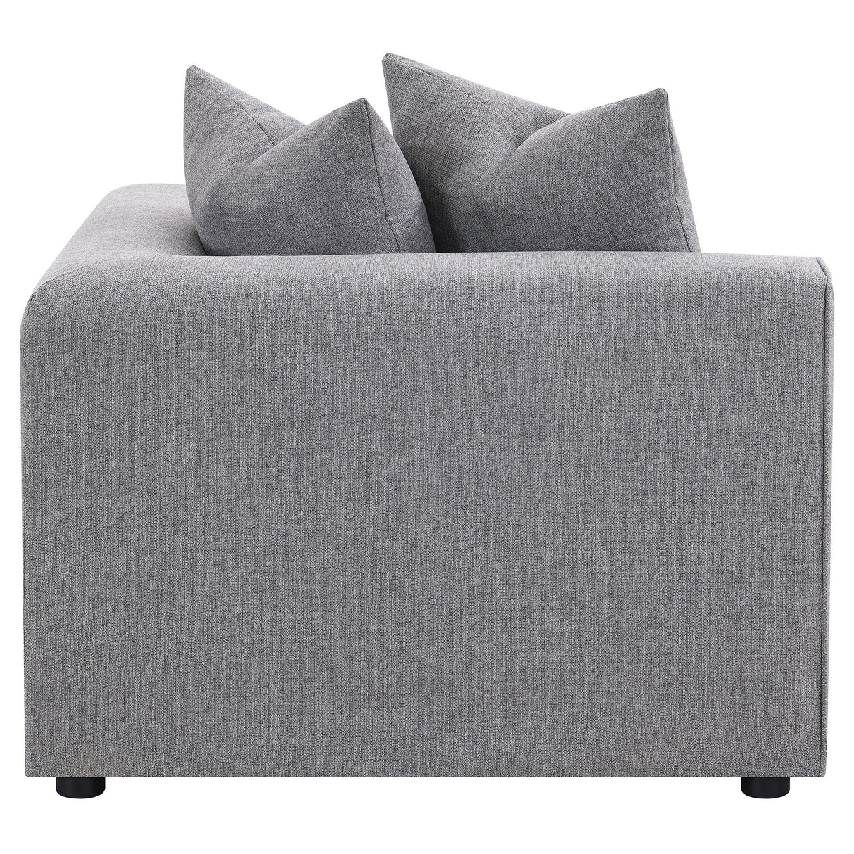 Coaster Furniture Jennifer 551595 Upholstered Corner Chair - Grey IMAGE 5