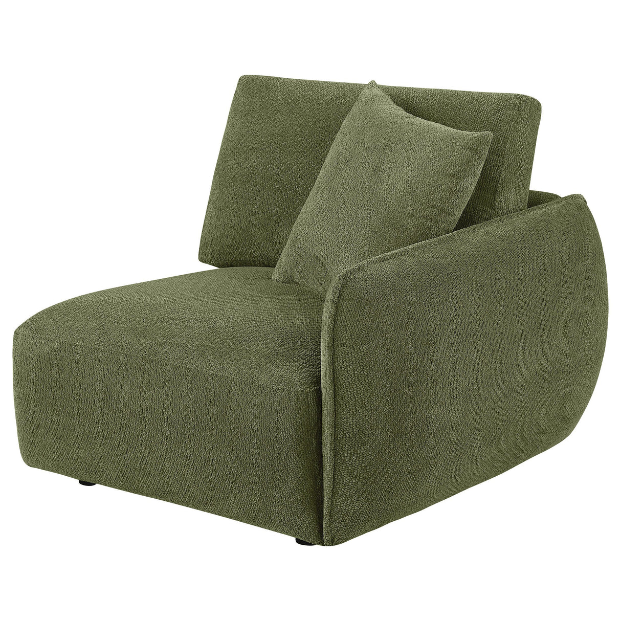 Coaster Furniture Elysia 551898RAF Chenille Upholstered Modular RAF Chair - Green IMAGE 8