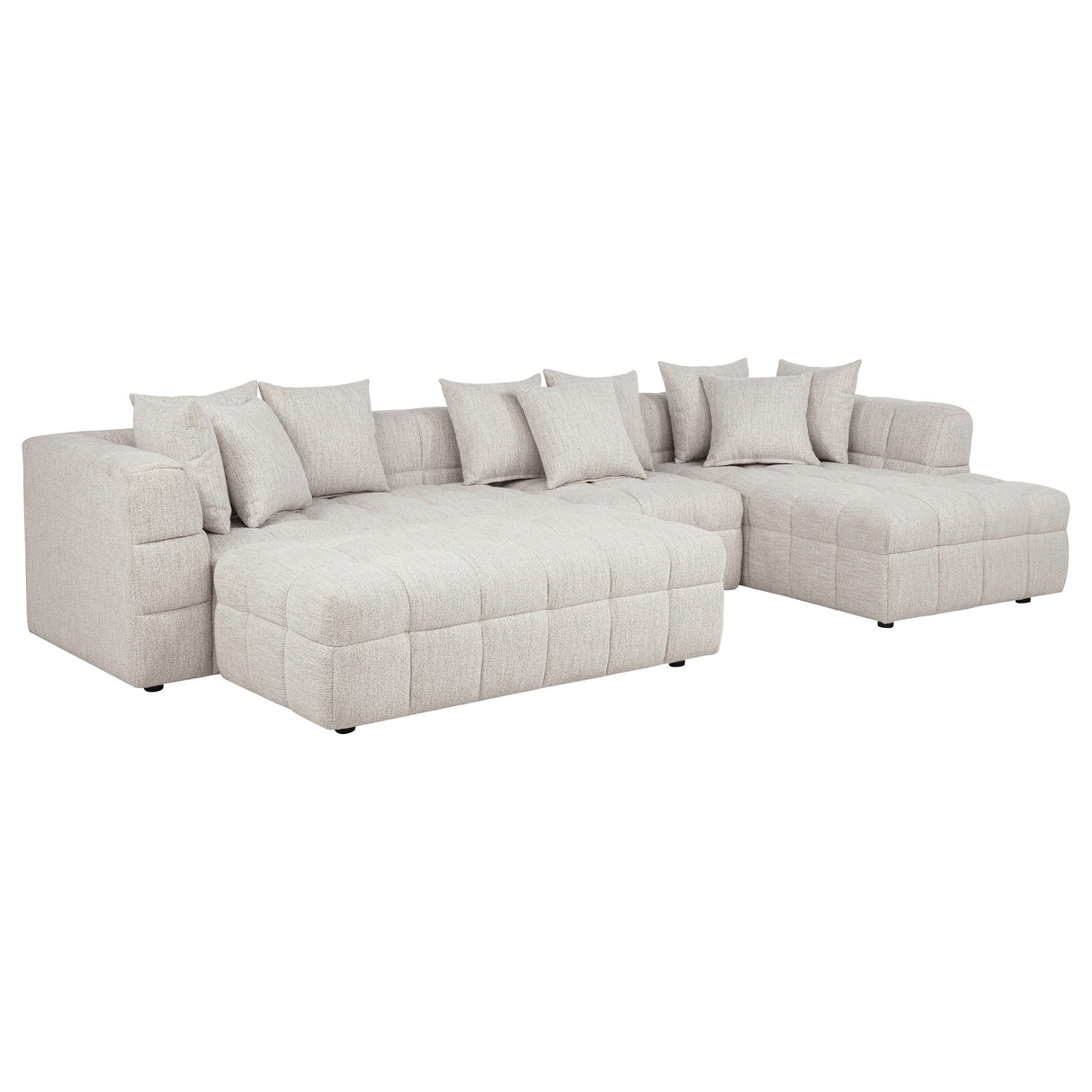 Coaster Furniture Amara 551911-SET 4-Piece Upholstered Sectional Sofa IMAGE 1