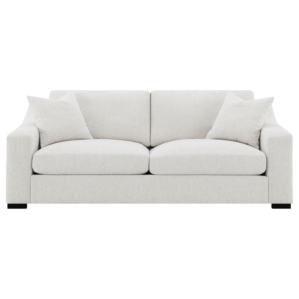 Coaster Furniture Ashlyn 552091 Fabric Upholstered Track Arm Sofa - Sand IMAGE 6
