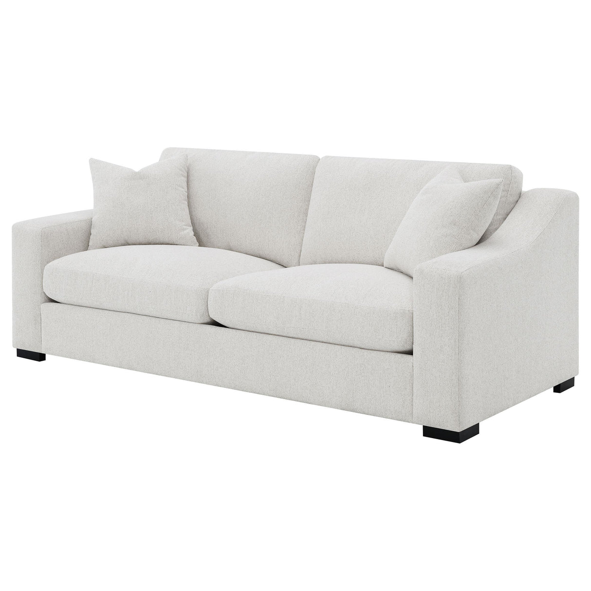 Coaster Furniture Ashlyn 552091 Fabric Upholstered Track Arm Sofa - Sand IMAGE 9