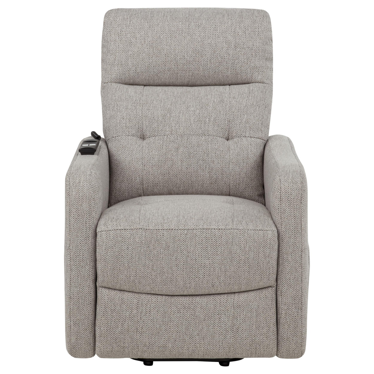 Coaster Furniture Dayes 600131P Upholstered Power Lift Recliner Chair - Taupe IMAGE 6