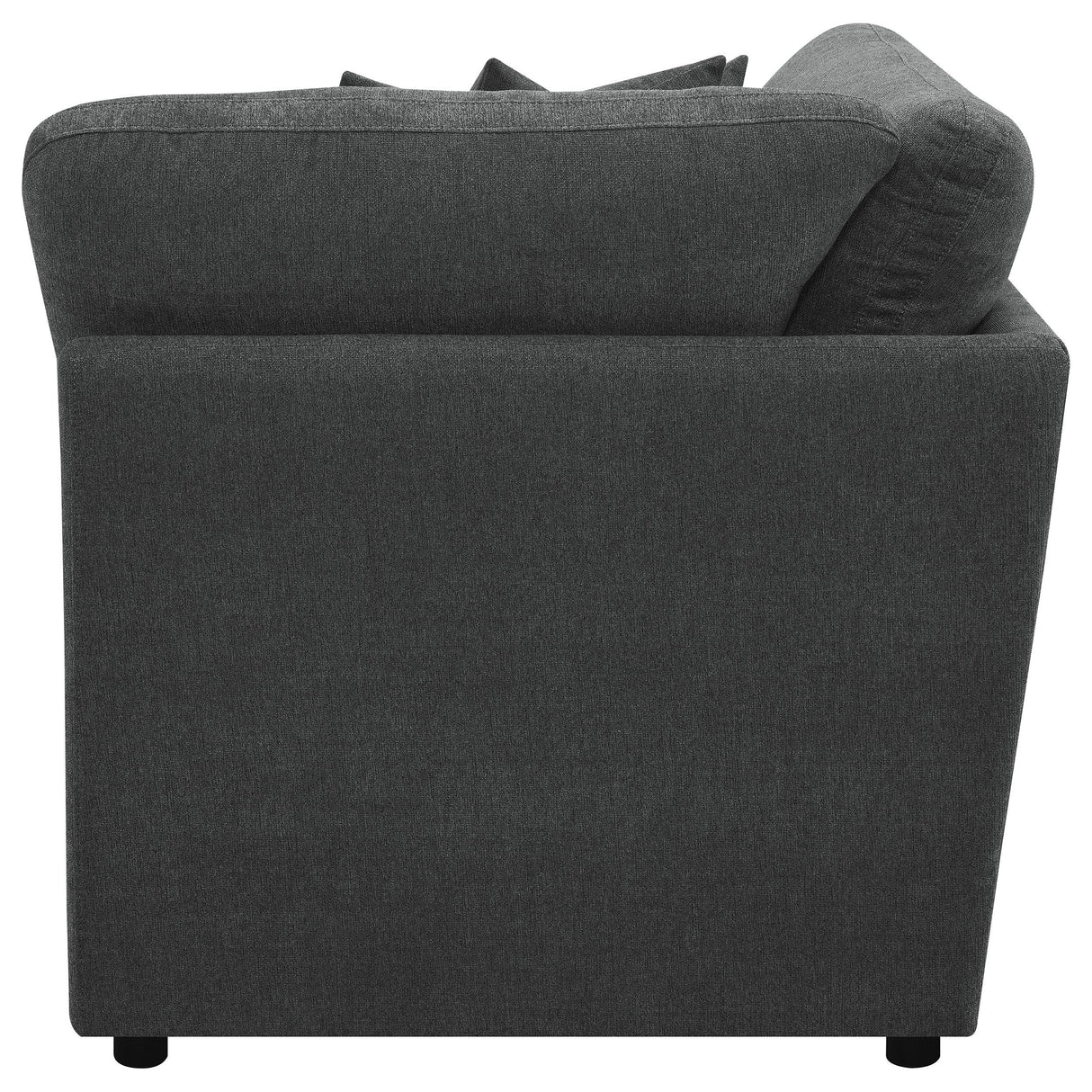 Coaster Furniture Collins 609530CRN Modular Corner Chair - Dark Grey IMAGE 5