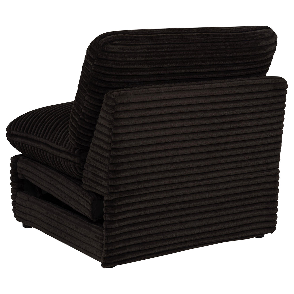Coaster Furniture Collins 610350ARP Modular Power Armless Recliner - Chocolate Brown IMAGE 7