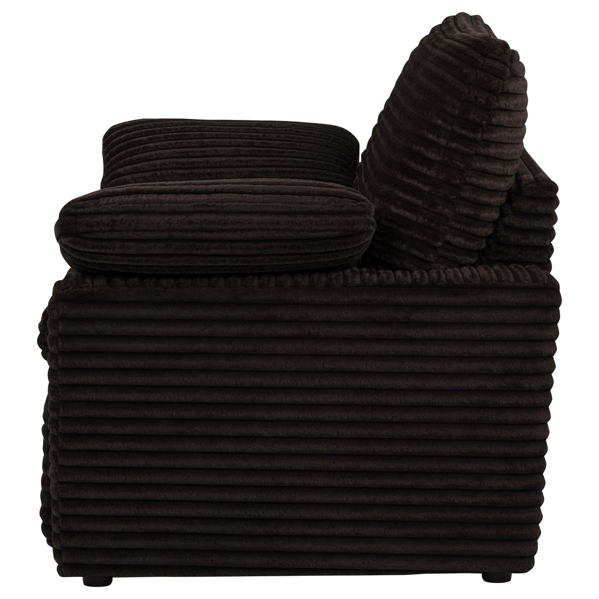 Coaster Furniture Collins 610353P Upholstered Power Recliner Chair - Chocolate Brown IMAGE 9