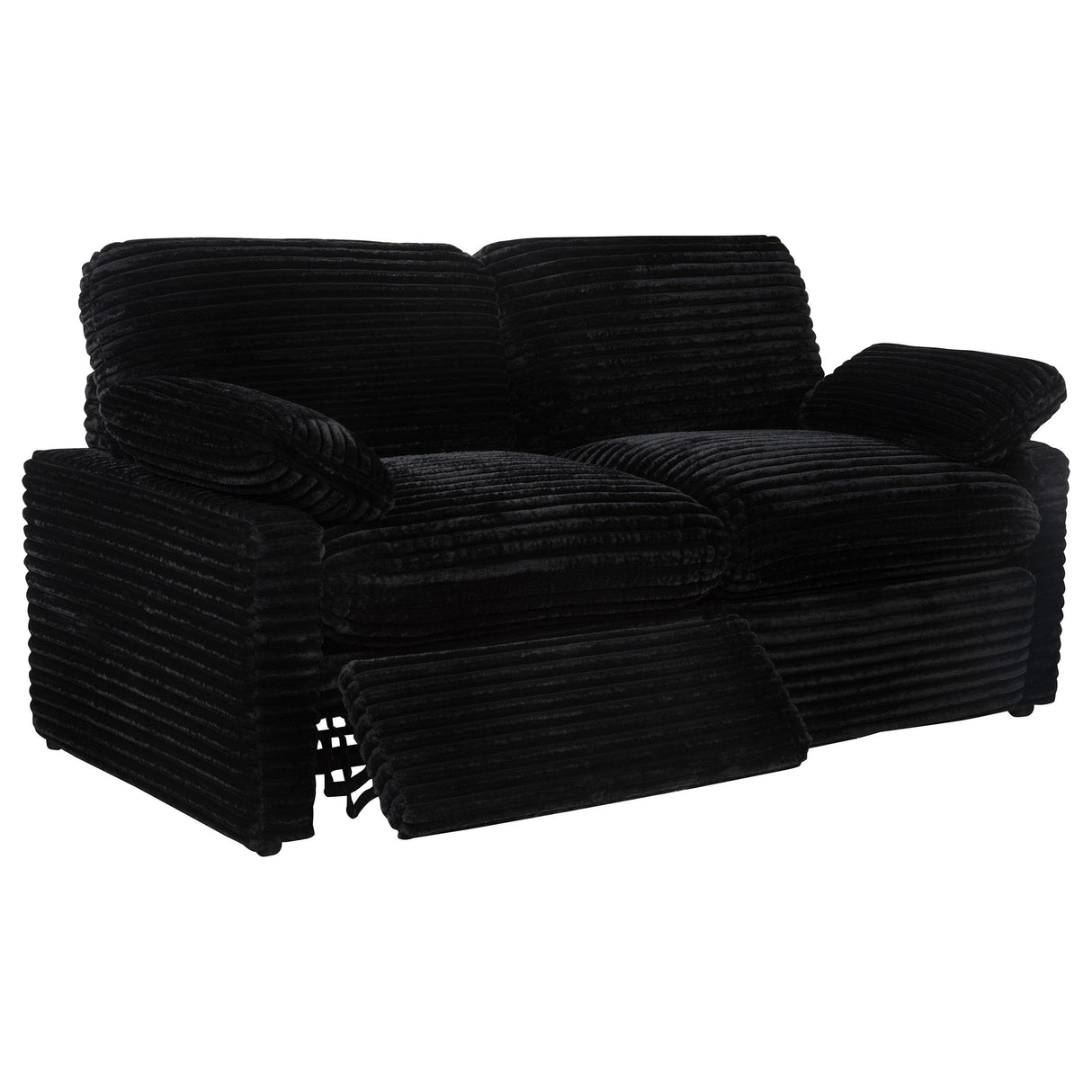Coaster Furniture Collins 610362P Modular Power Loveseat - Black IMAGE 13