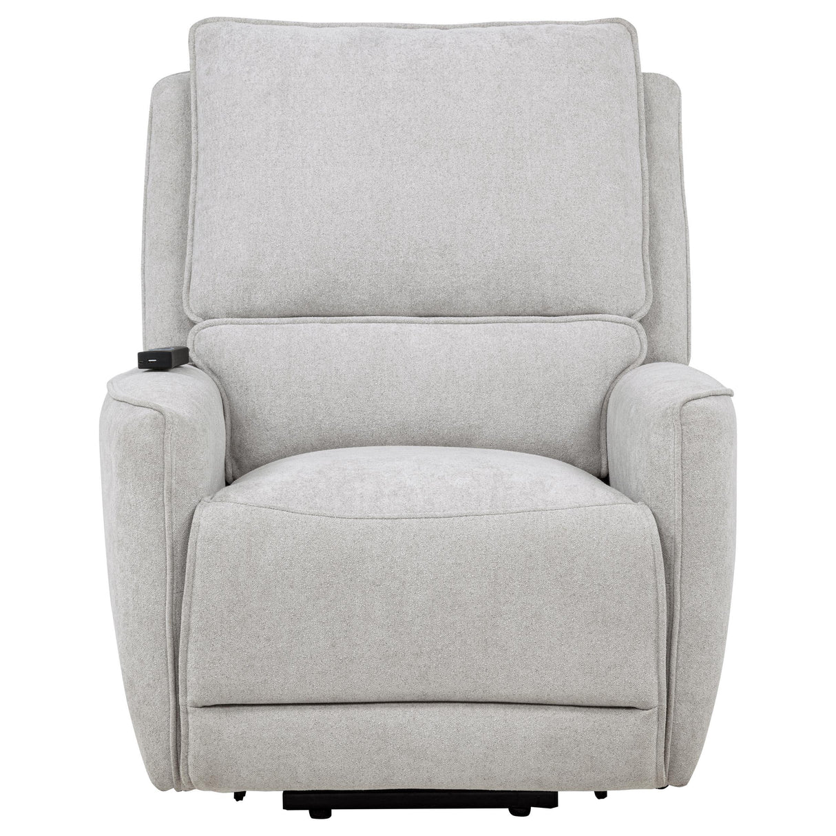 Coaster Furniture Sylmar 610524PP Chenille Upholstered Dual Power Lift Recliner - Dove Grey IMAGE 3