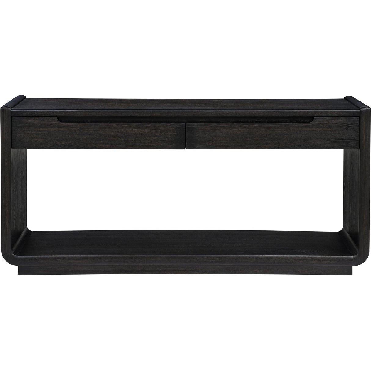 Coaster Furniture Leandro 704639 2-drawer Entryway Sofa Console Table - Burnished Black IMAGE 4