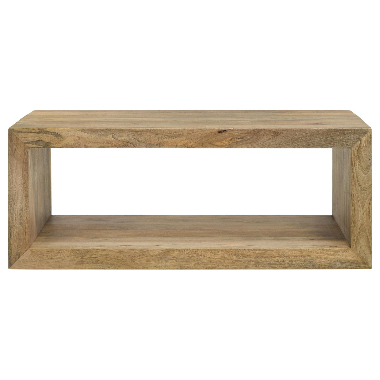 Coaster Furniture Benton 704838-S3 3-piece Solid Mango Coffee and End Table Set - Natural IMAGE 11