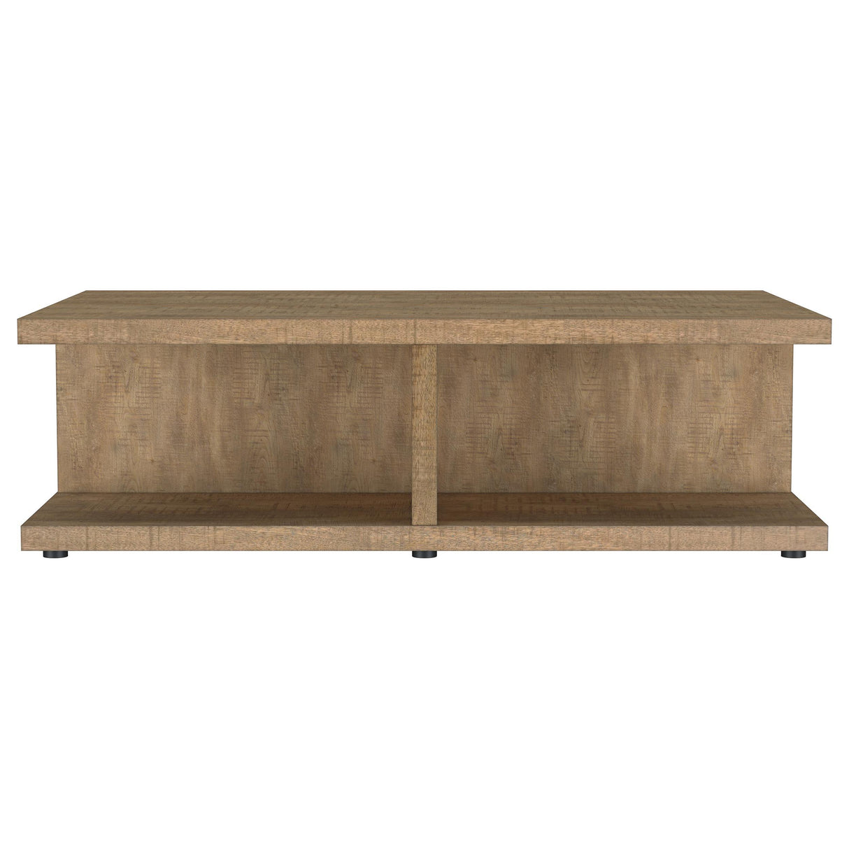 Coaster Furniture Cortona 706178 Square Engineered Wood Coffee Table - Mango IMAGE 2