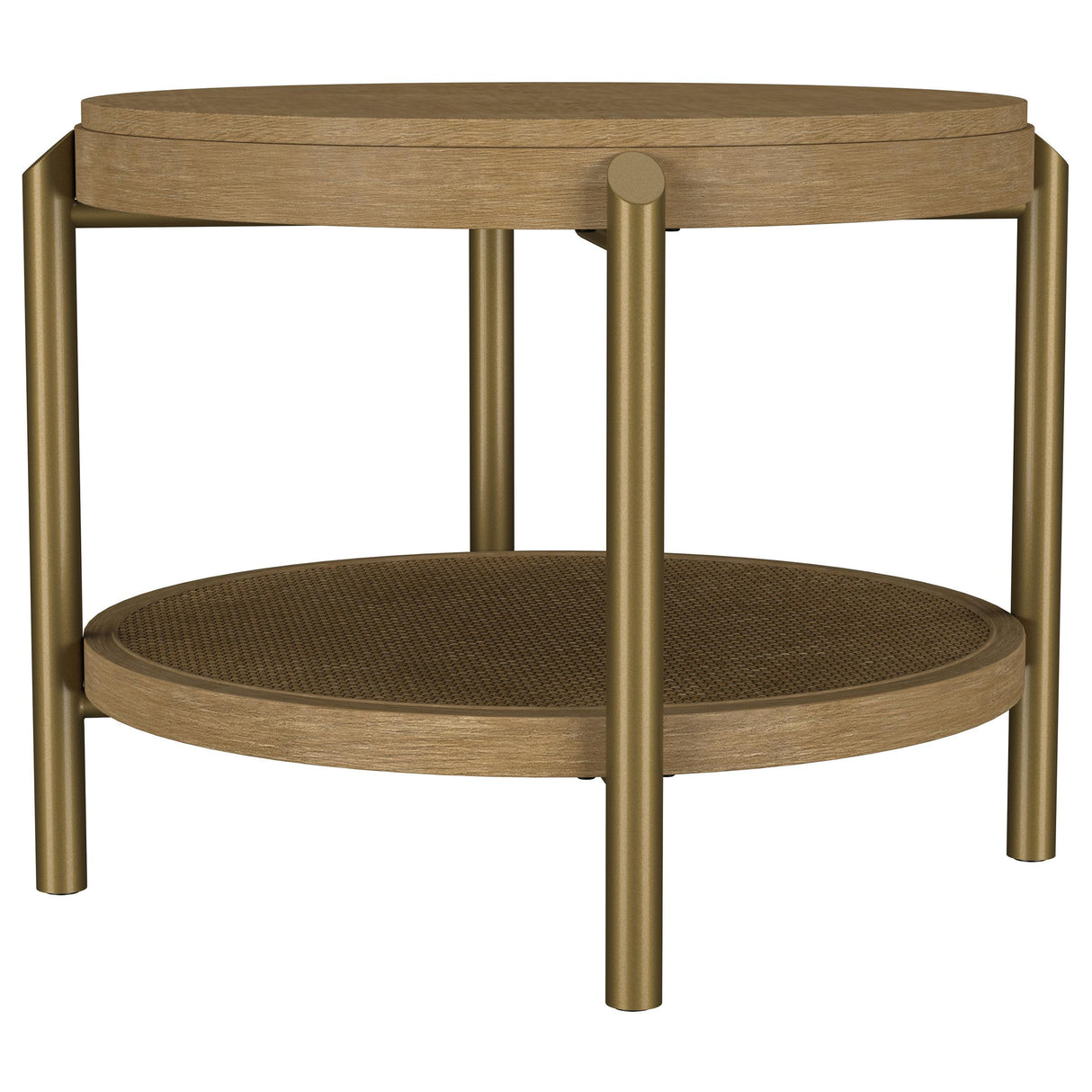 Coaster Furniture Arini 706188-S2 2-piece Round Coffee and End Table Set - Sand Wash IMAGE 15