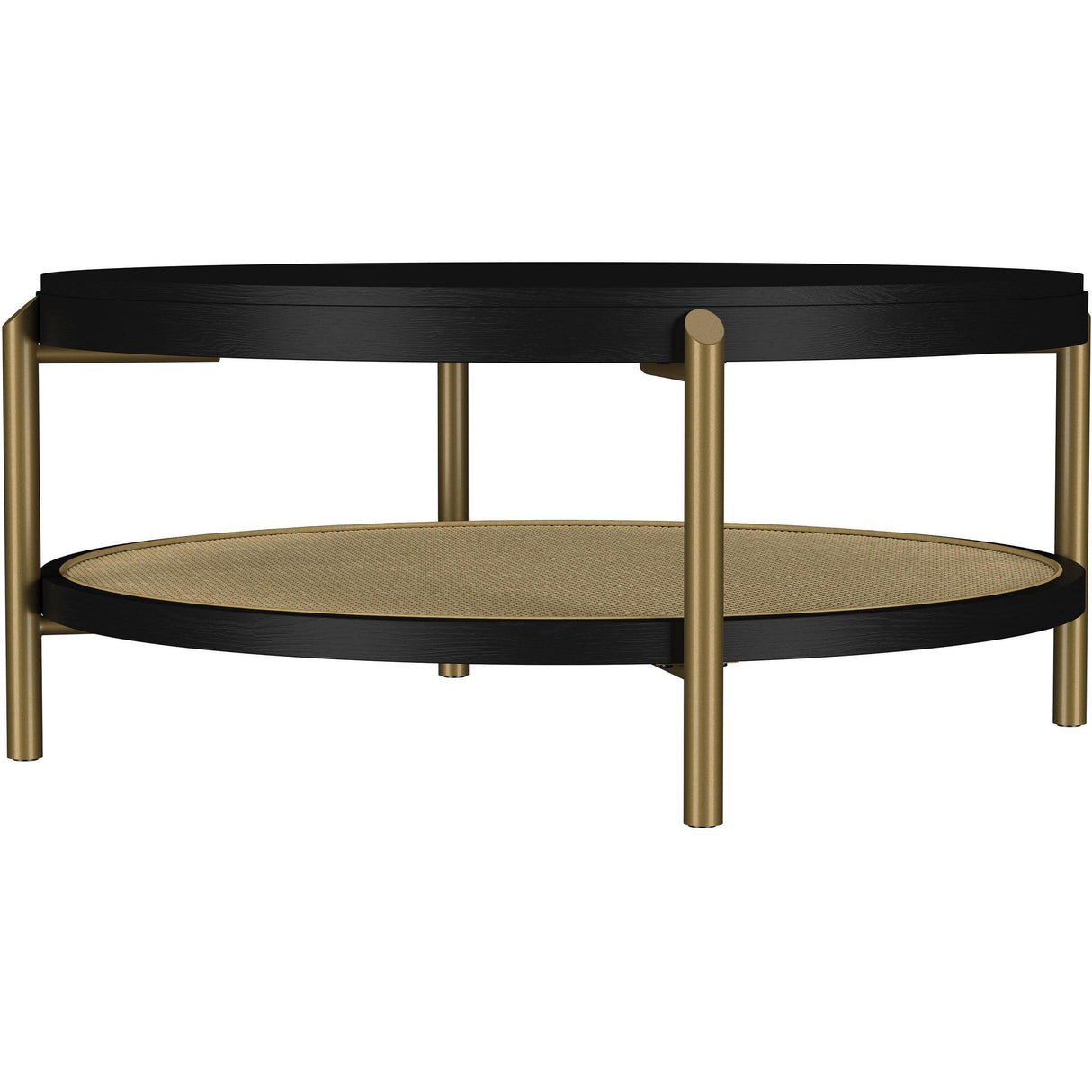 Coaster Furniture Arini 706198-S3 3-piece Round Coffee and End Table Set - Black IMAGE 8