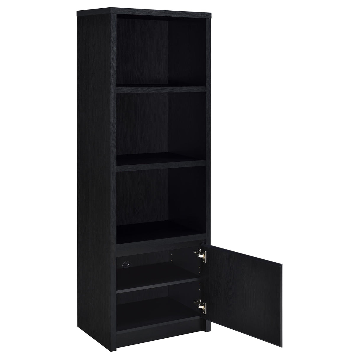 Coaster Furniture Winfield 706223-SET 3-piece Entertainment Center 78-inch TV Stand - Black IMAGE 8