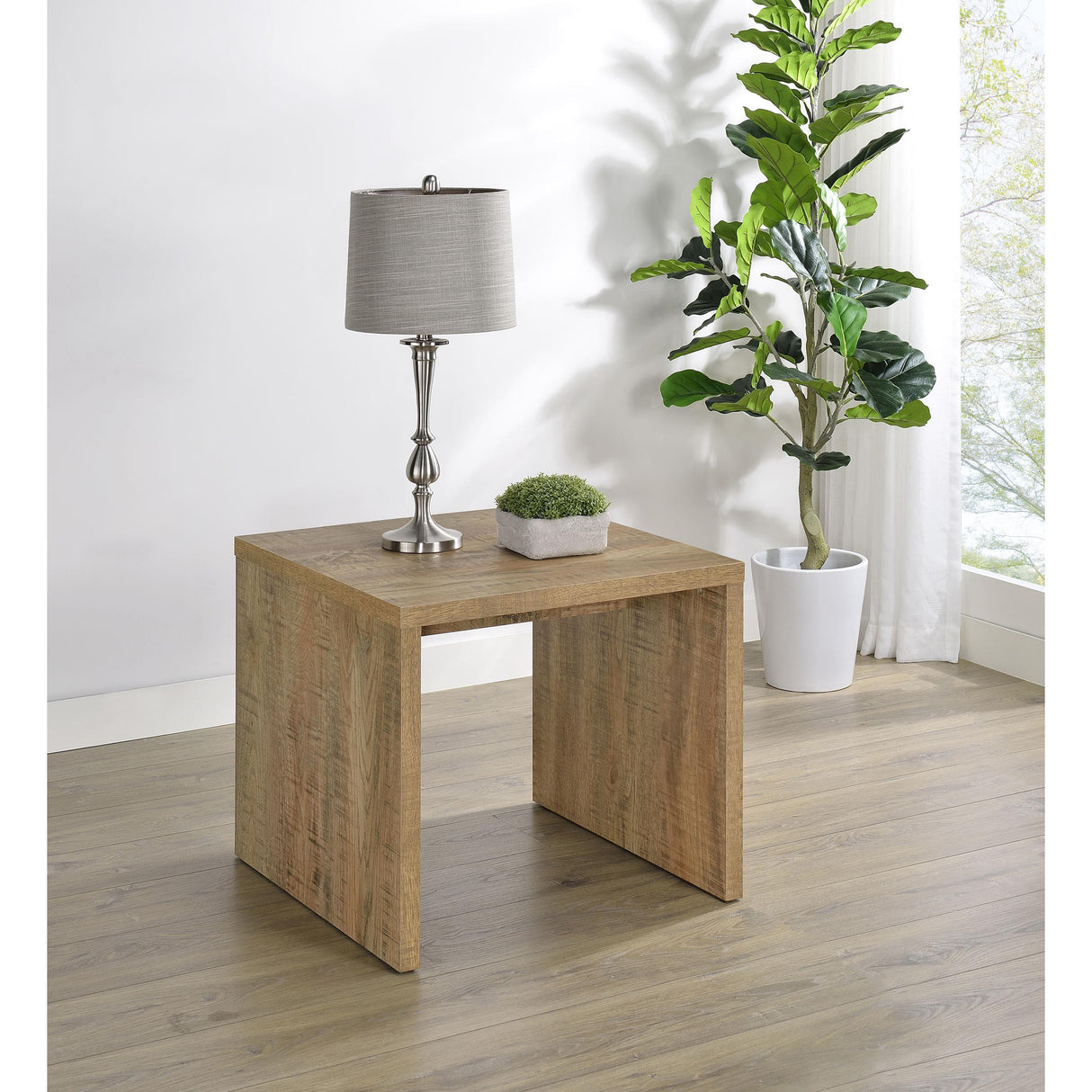 Coaster Furniture Canoga 706357 Engineered Wood Accent End Table - Mango IMAGE 3
