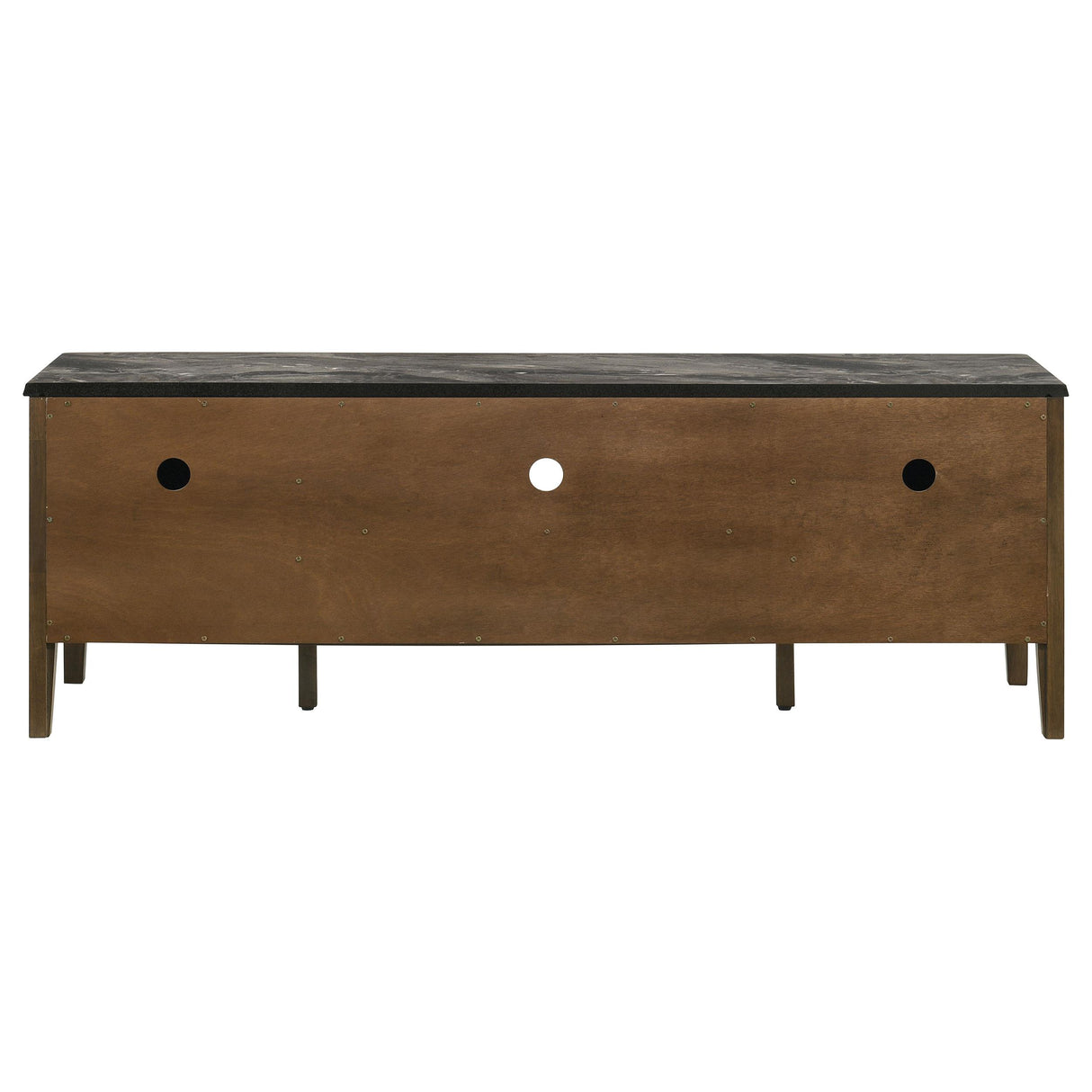 Coaster Furniture Bradley 706452 63-inch 2-Door SmartTop TV Stand Smokey and Brown - Smokey Grey/Brown IMAGE 8