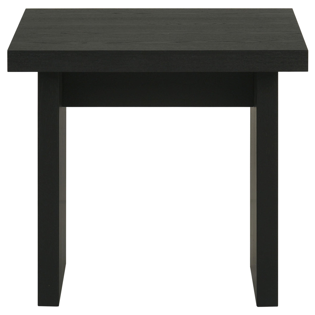 Coaster Furniture Decker 706477 Square Occasional End Table - Black IMAGE 2