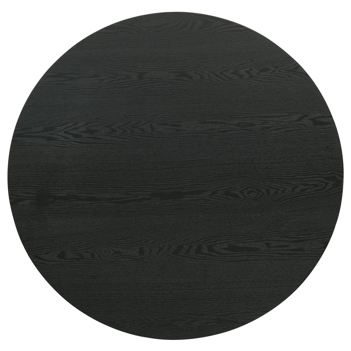 Coaster Furniture Hamlyn 706508 Round Fluted Occasional Coffee Table - Black IMAGE 6