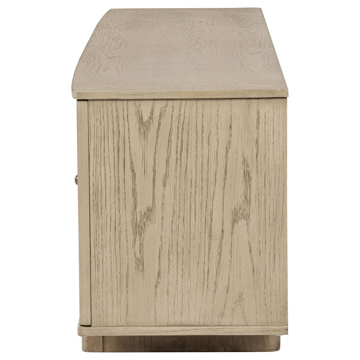 Coaster Furniture Kailani 706583 79-inch 4-door Cane TV Stand Media Console - Beige Oak IMAGE 7