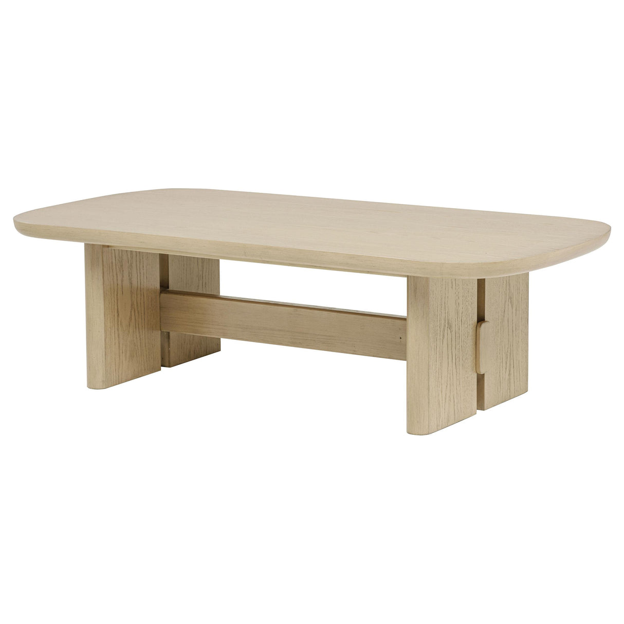 Coaster Furniture Kailani 706588 Coastal Rectangular Coffee Table - Beige Oak IMAGE 2