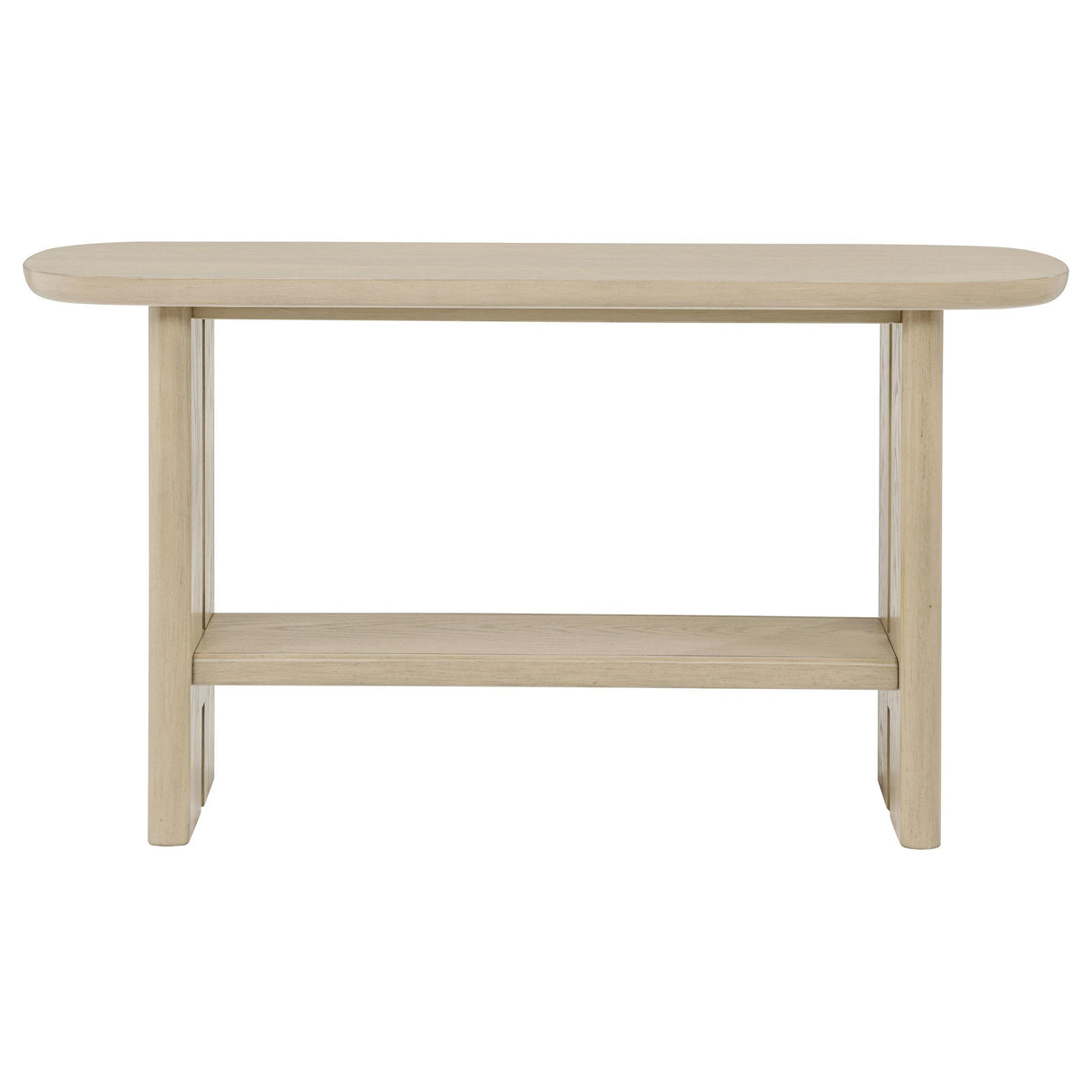 Coaster Furniture Kailani 706589 Coastal Sofa Console Table with Shelf - Beige Oak IMAGE 6
