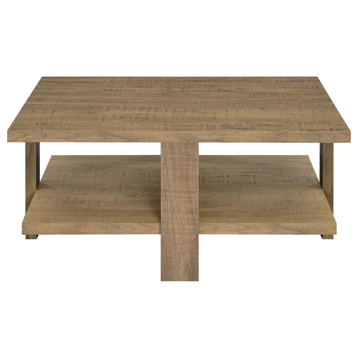 Coaster Furniture Dawn 707718-S2 2-piece Round Coffee and End Table Set - Mango Brown IMAGE 4