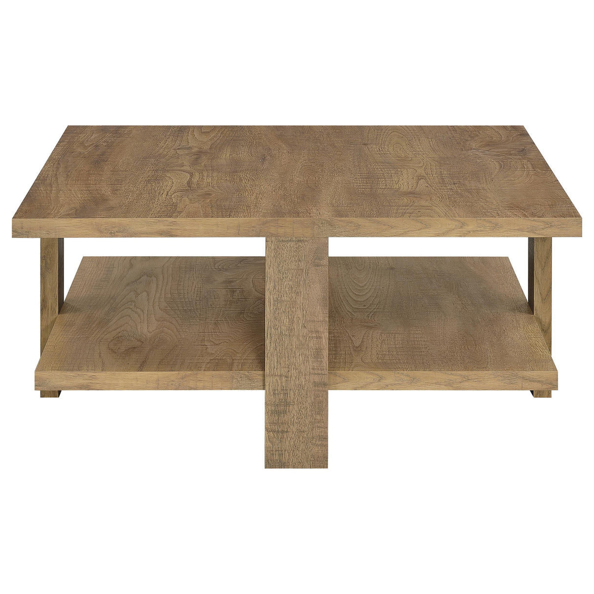 Coaster Furniture Dawn 707718-S2 2-piece Round Coffee and End Table Set - Mango Brown IMAGE 6