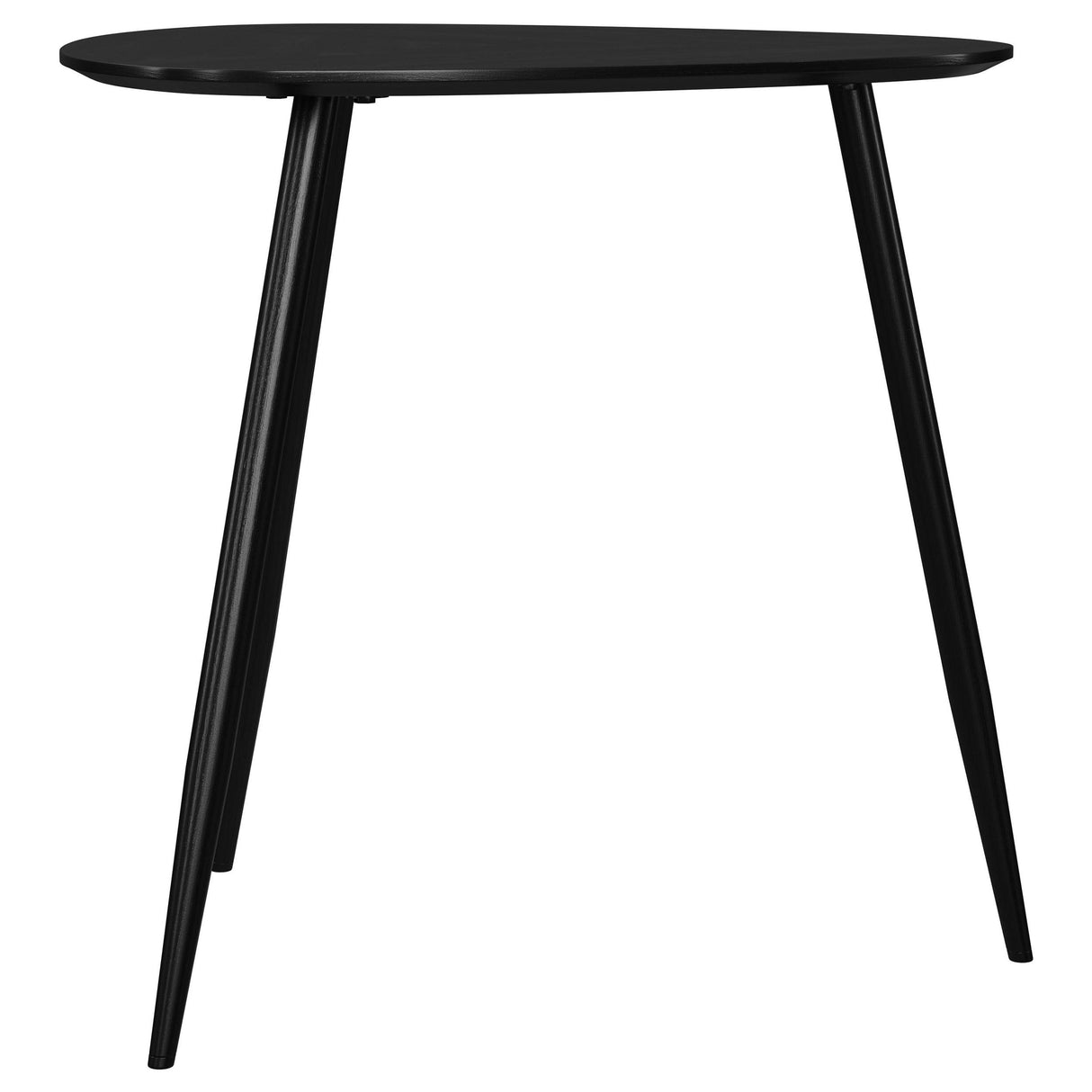 Coaster Furniture Odessa 707918-S3 3-piece Triangular Coffee and End Table Set - Black IMAGE 4